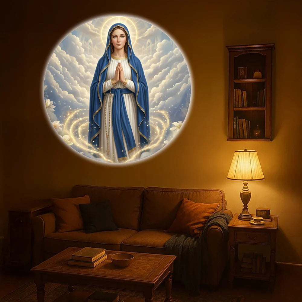 Mary Light Projector (6 slides)